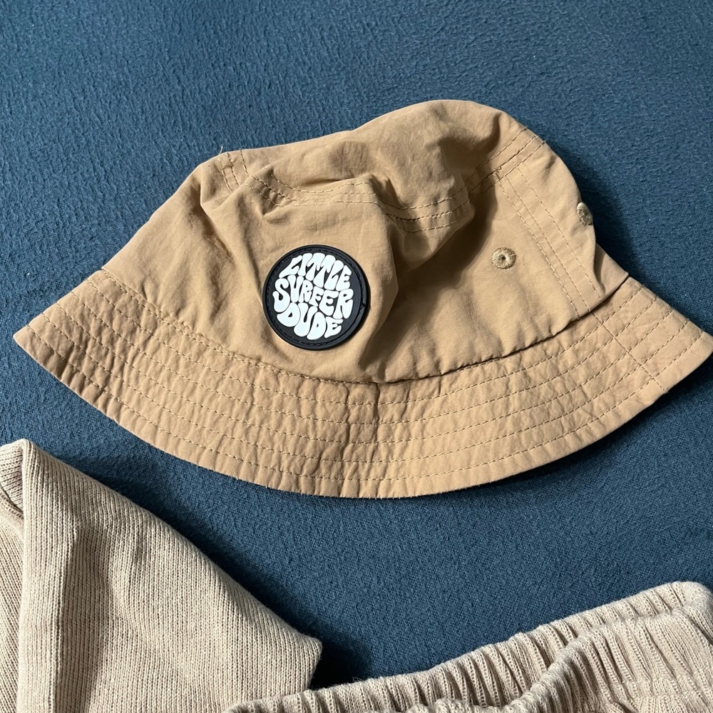 Little surfer dude baby hat